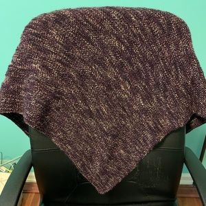 Hand-knit Throw Blanket